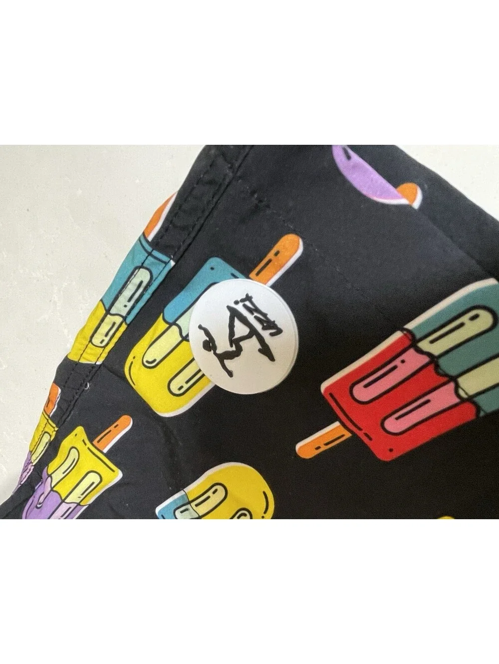 Uzzi Amphibious Gear popsicle-themed swimwear trunks Size M